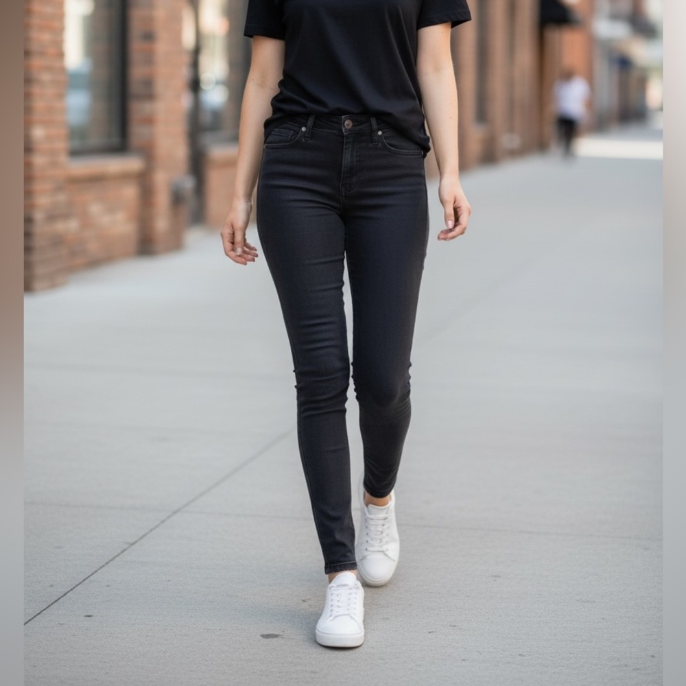 Hollister Women's Black Skinny Jeans